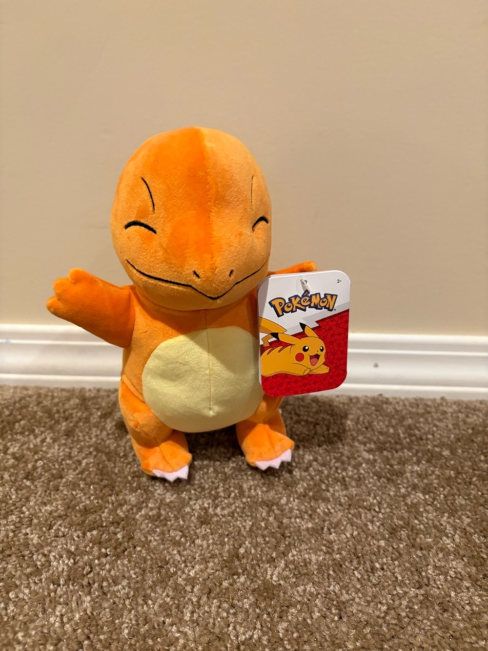 Pokemon Orange Charmander Plush Toy